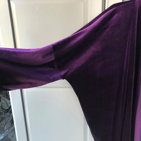 Bayliss & Knight- Rich Purple Duster/Opera/ Theatre Coat - Picture 4 of 9